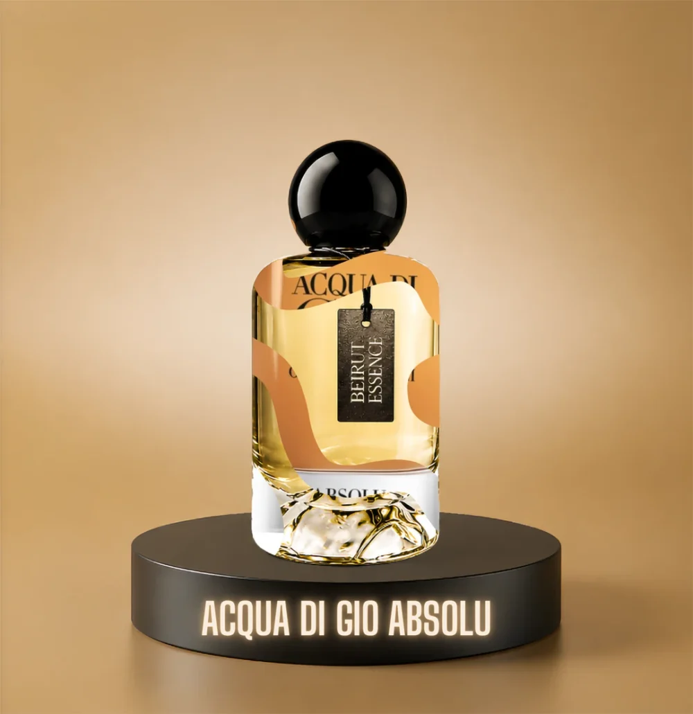 BeirutEssence fragrance inspired by ACQUA DI GIO ABSOLU in Lebanon