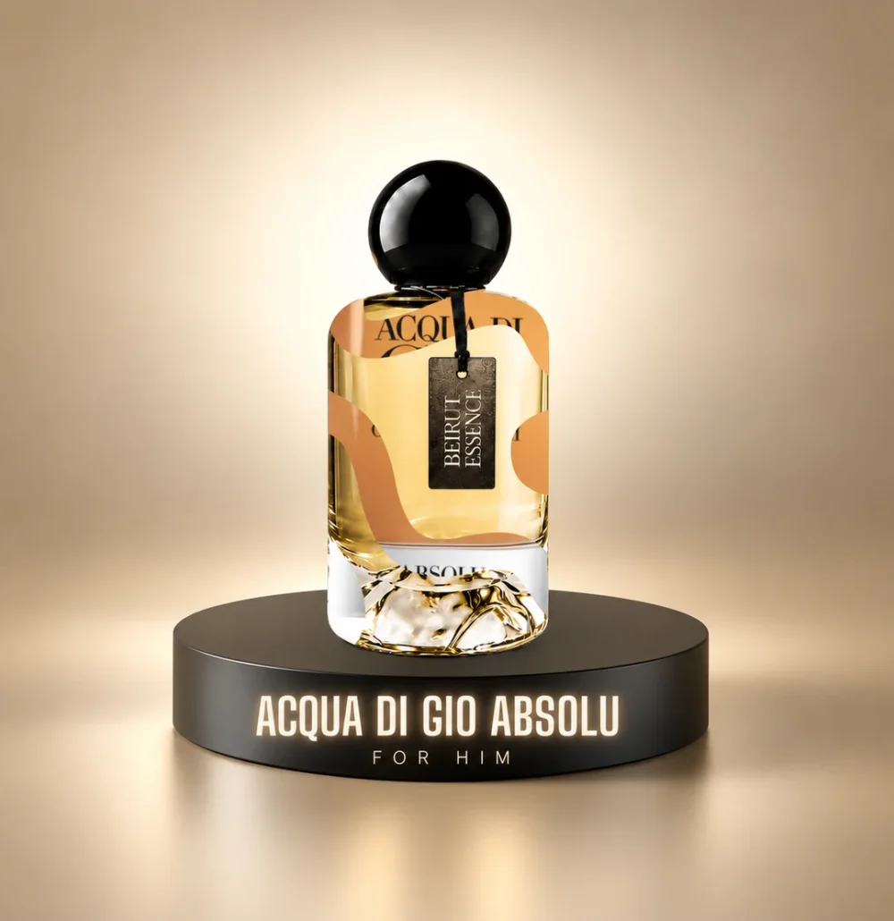 BeirutEssence perfume inspired by ACQUA DI GIO ABSOLU — For Him