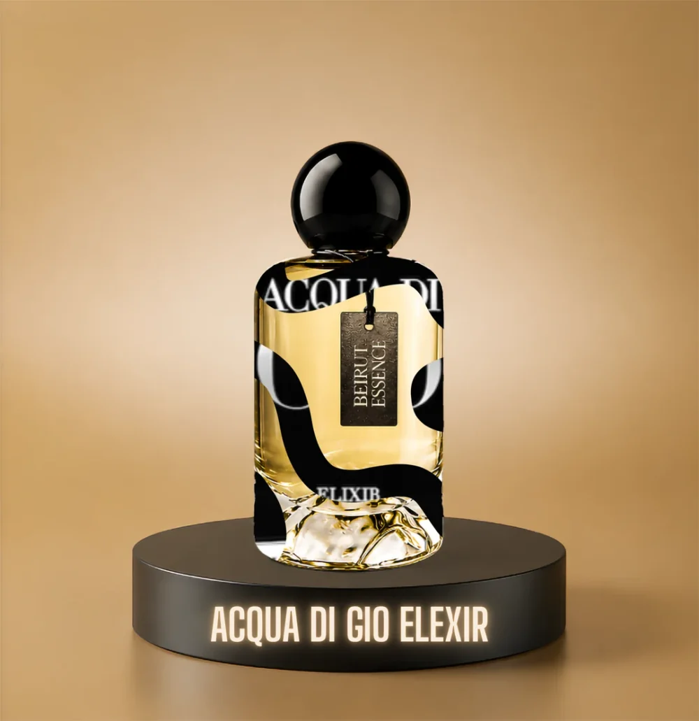 BeirutEssence fragrance inspired by ACQUA DI GIO ELIXIR in Lebanon