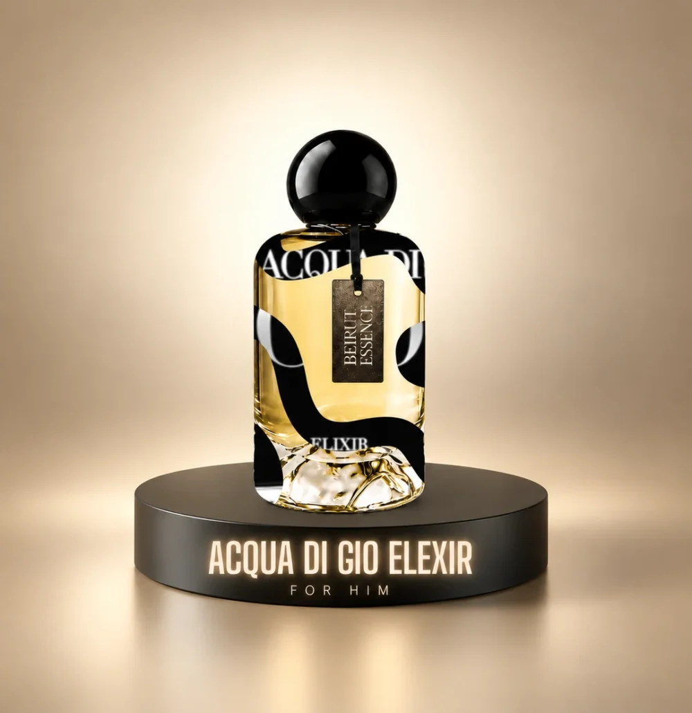 BeirutEssence perfume inspired by ACQUA DI GIO ELIXIR — For Him