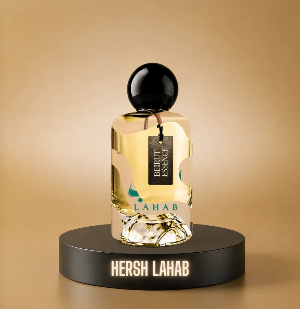 BeirutEssence fragrance inspired by HERSH LAHAB in Lebanon