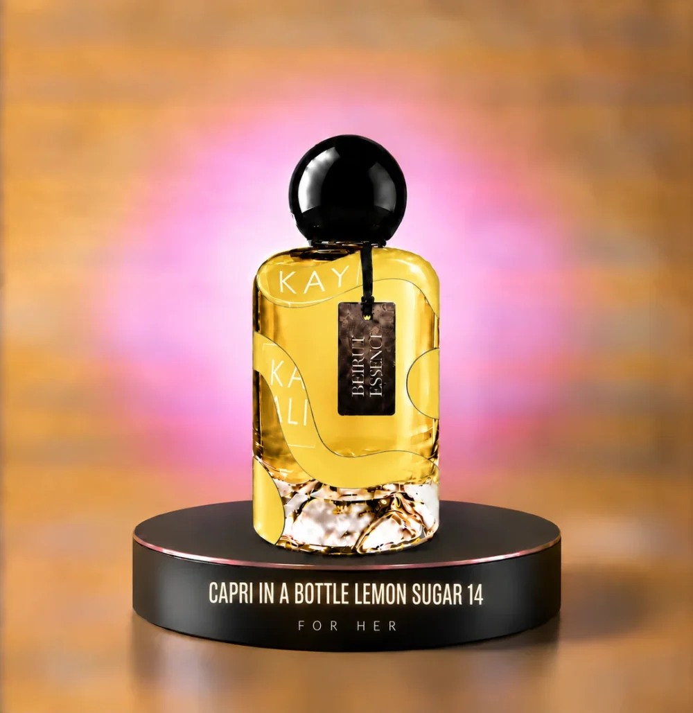 BeirutEssence perfume inspired by Kayali Capri In A Bottle Lemon Sugar 14 — For Her