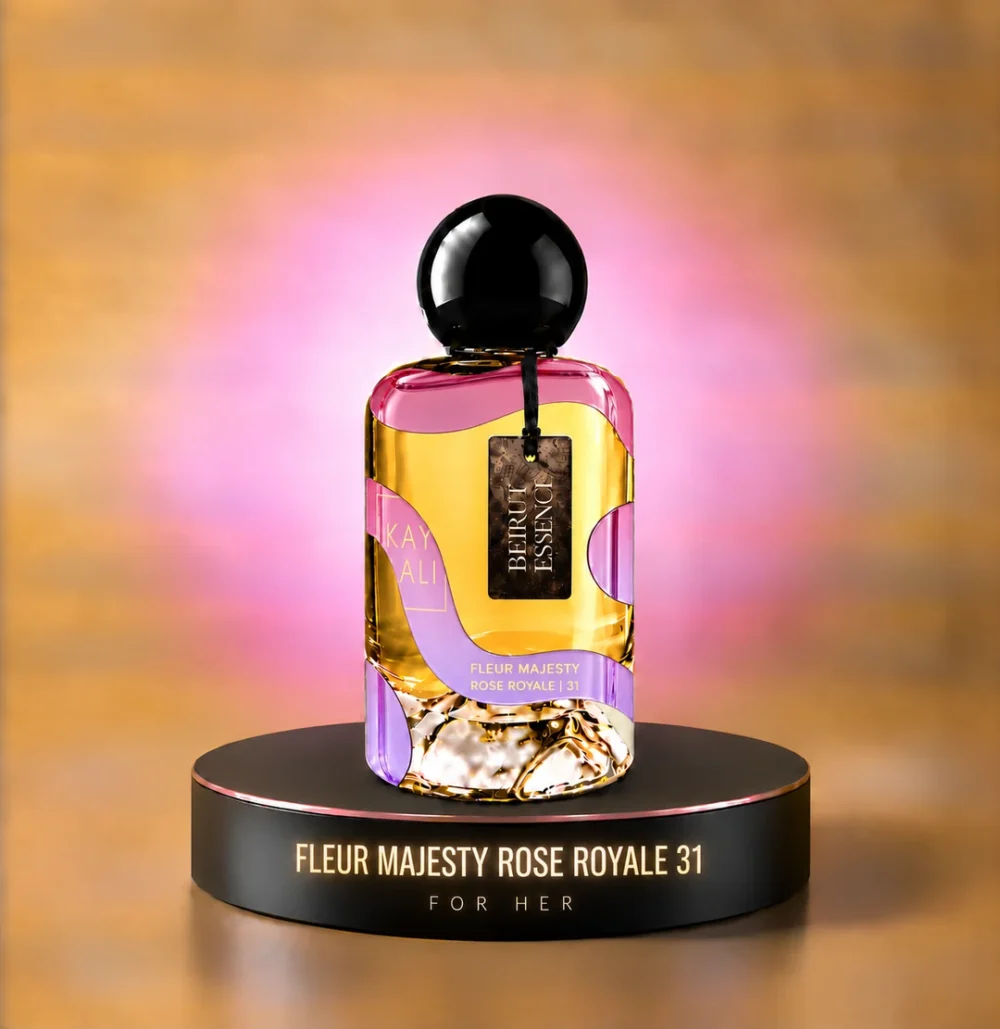 BeirutEssence perfume inspired by Kayali Fleur Majesty Rose Royale 31 — For Her