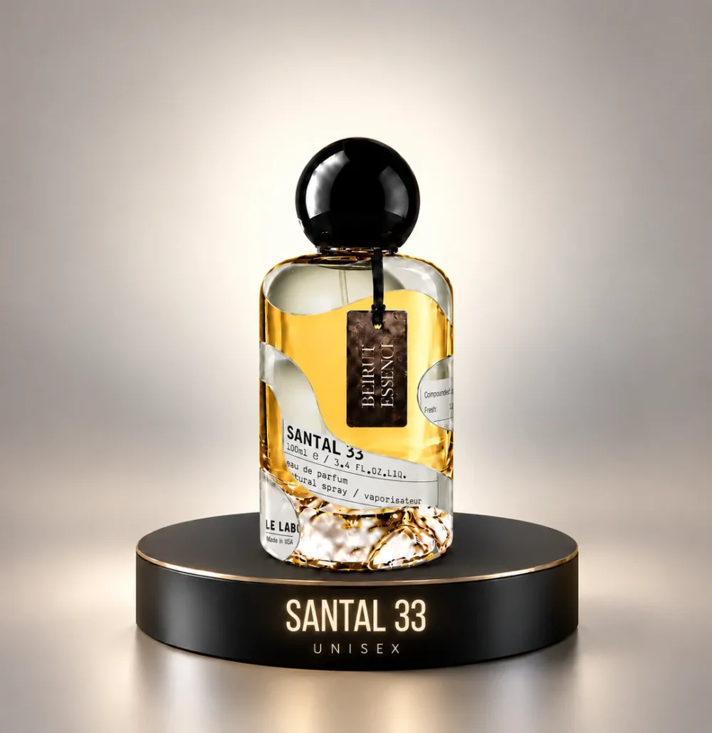 BeirutEssence perfume inspired by Le Labo Santal 33 — Unisex
