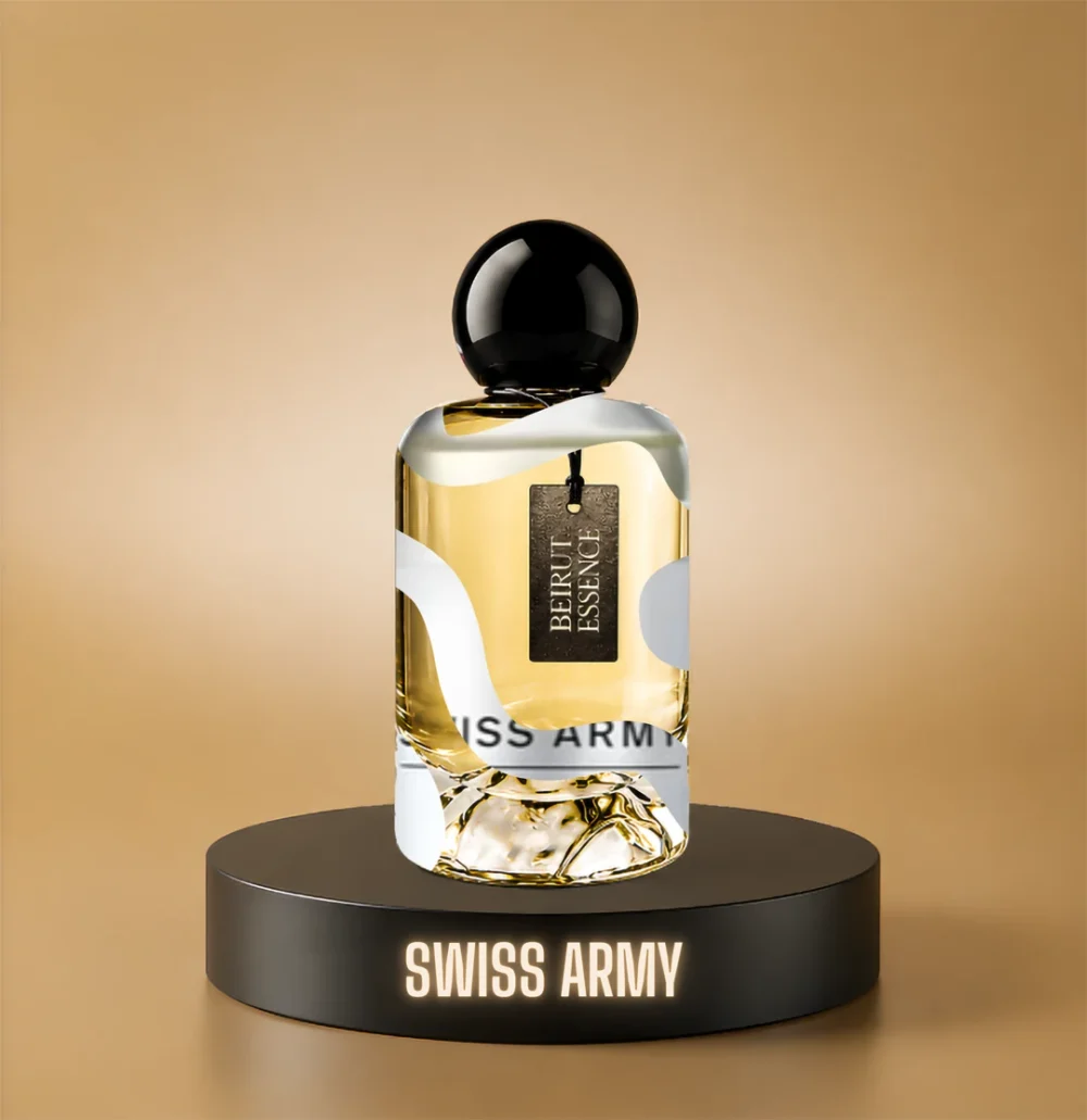BeirutEssence fragrance inspired by SWISS ARMY in Lebanon