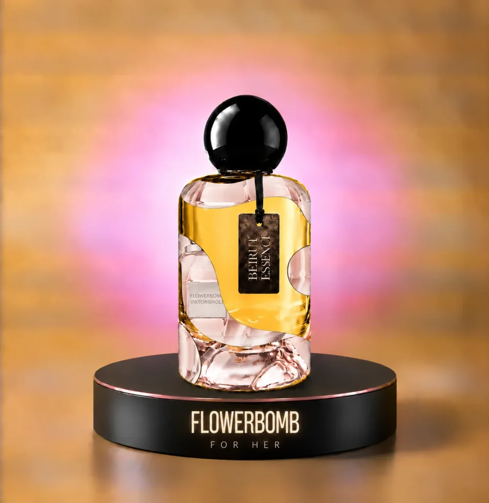 BeirutEssence perfume inspired by Viktor & Rolf Flowerbomb — For Her